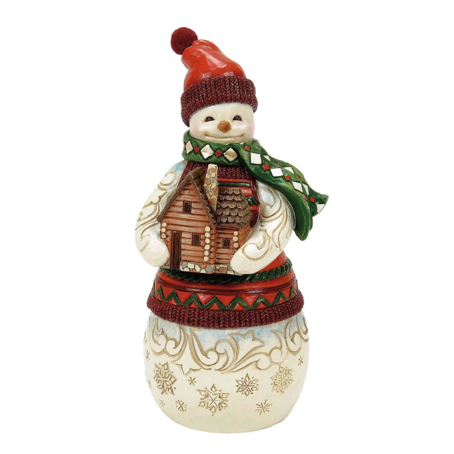 Enesco Gift Christmas At Lodge Snowman Fig(Christmas At Lodge Snowman Fig) 1 Enesco Gift Christmas At Lodge Snowman Fig(Christmas At Lodge Snowman Fig)