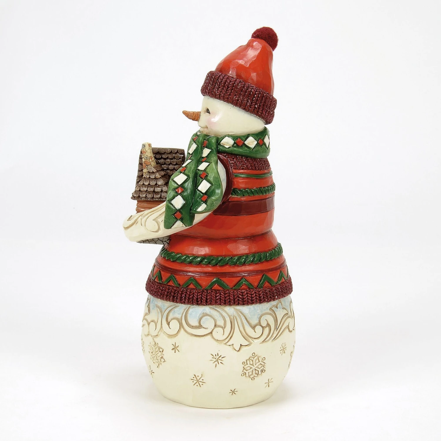 Enesco Gift Christmas At Lodge Snowman Fig(Christmas At Lodge Snowman Fig) 2 Enesco Gift Christmas At Lodge Snowman Fig(Christmas At Lodge Snowman Fig) - Image 2