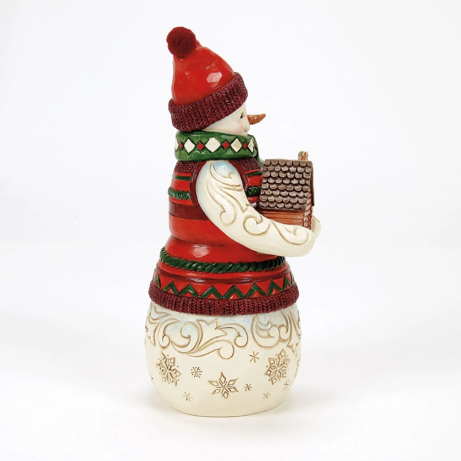 Enesco Gift Christmas At Lodge Snowman Fig(Christmas At Lodge Snowman Fig) 5 Enesco Gift Christmas At Lodge Snowman Fig(Christmas At Lodge Snowman Fig) - Image 5