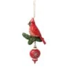 Enesco Gift Nordic Noel Cardinal Ornament(Nordic Noel Cardinal Ornament 2)