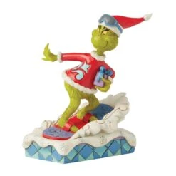 Enesco Gift Grinch Snowboarding Fig(Grinch Snowboarding Fig) -Enesco Gift 6017066 2