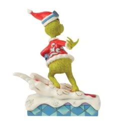 Enesco Gift Grinch Snowboarding Fig(Grinch Snowboarding Fig) -Enesco Gift 6017066 4