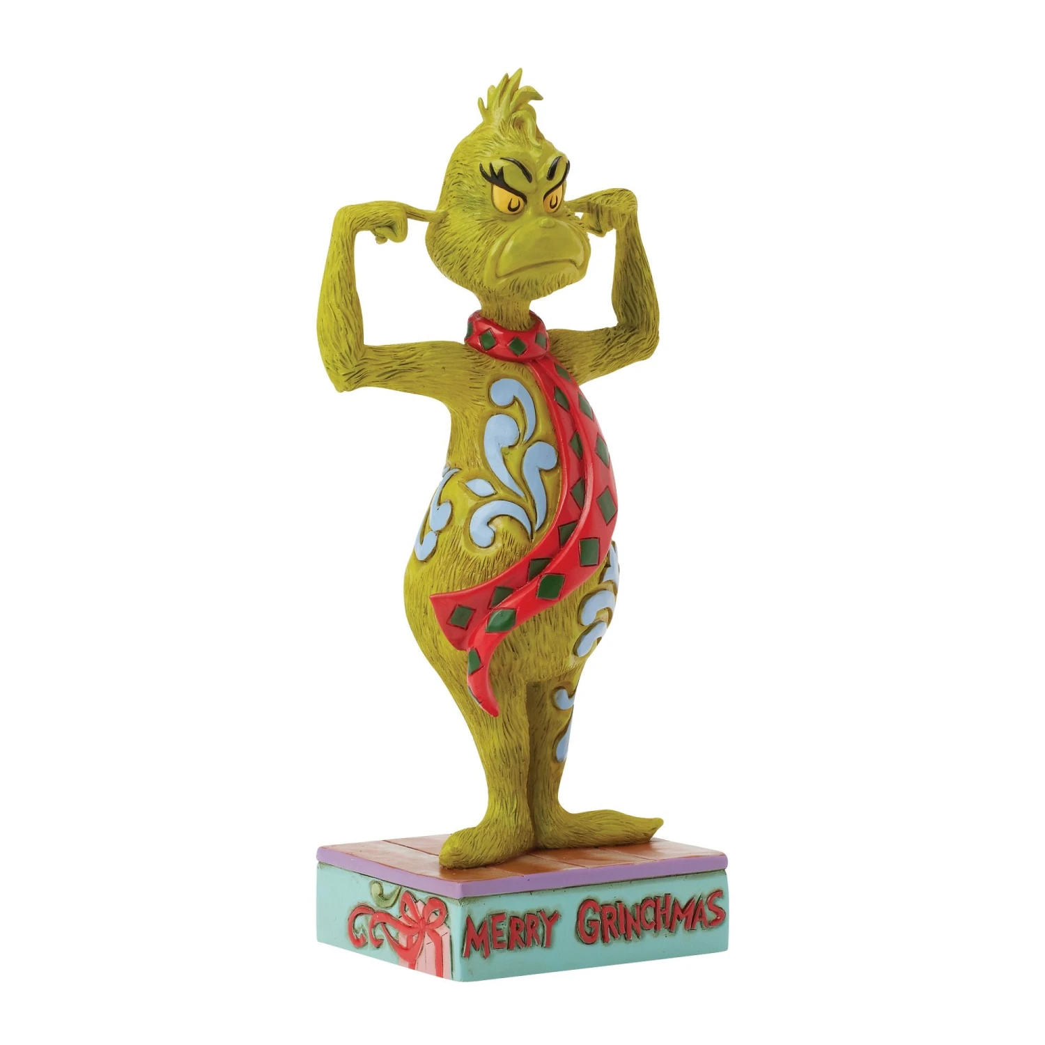 Enesco Gift Grinch Plugging His Ears Fig(Grinch Plugging His Ears Fig) 2 Enesco Gift Grinch Plugging His Ears Fig(Grinch Plugging His Ears Fig) - Image 2