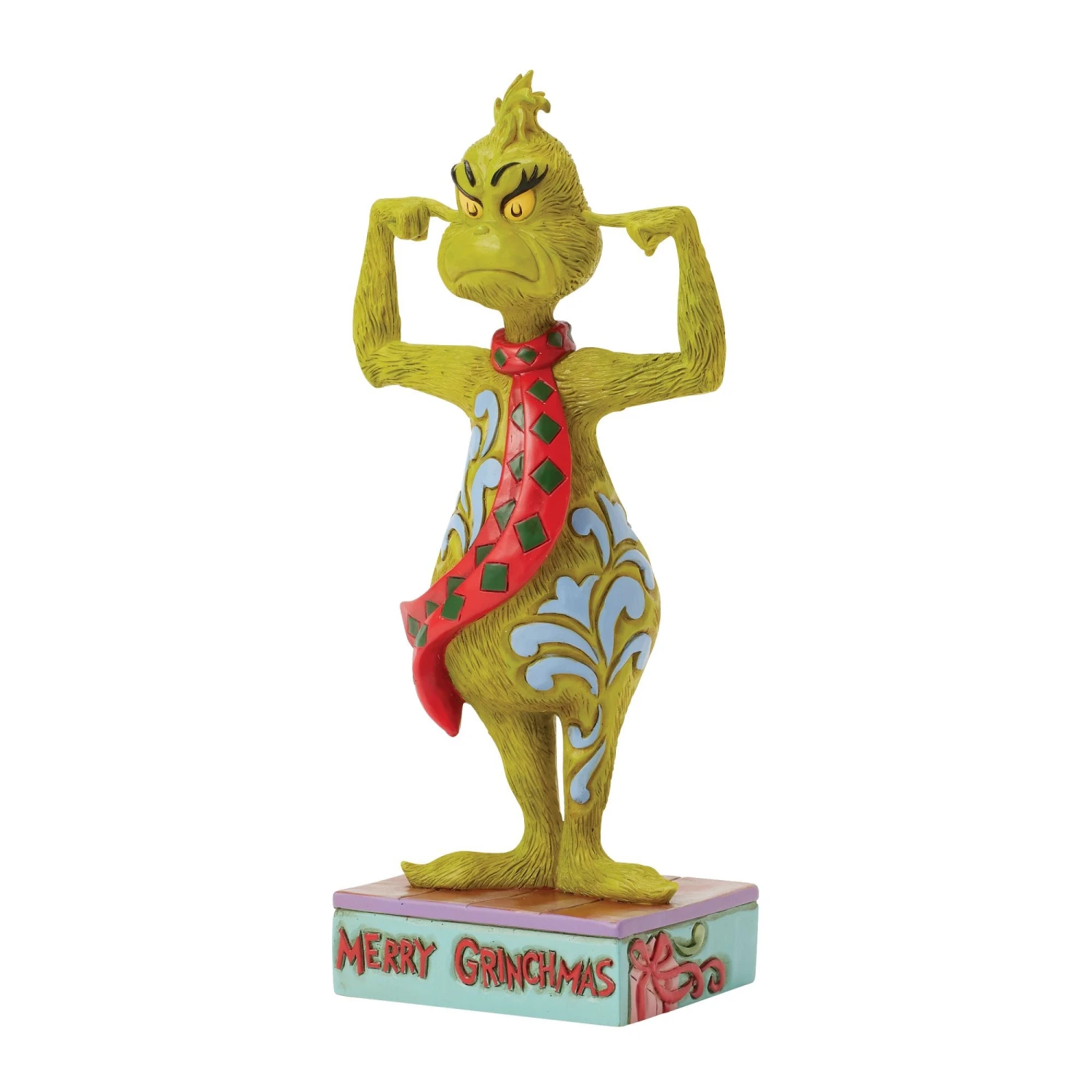 Enesco Gift Grinch Plugging His Ears Fig(Grinch Plugging His Ears Fig) 3 Enesco Gift Grinch Plugging His Ears Fig(Grinch Plugging His Ears Fig) - Image 3