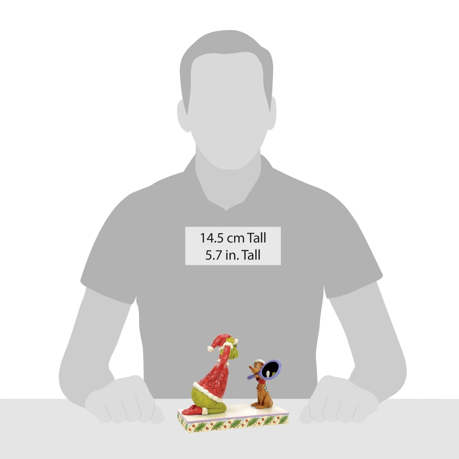 Enesco Gift Max Holding Mirror For Grinch(Max Holding Mirror For Grinch) 4 Enesco Gift Max Holding Mirror For Grinch(Max Holding Mirror For Grinch) - Image 4