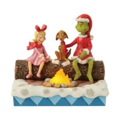 Enesco Gift Grinch, Max, Cindy Roasting(Grinch Max Cindy Roasting)