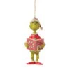 Enesco Gift Grinch With Book Ornament(Grinch With Book Ornament 2)