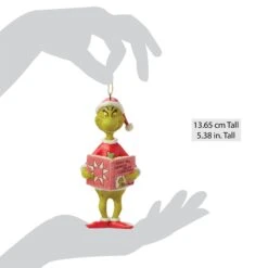 Enesco Gift Grinch With Book Ornament(Grinch With Book Ornament 2) 10 Enesco Gift Grinch With Book Ornament(Grinch With Book Ornament 2) -Enesco Gift 6017074 20