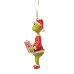 Enesco Gift Grinch With Book Ornament(Grinch With Book Ornament 2) 11 Enesco Gift Grinch With Book Ornament(Grinch With Book Ornament 2) -Enesco Gift 6017074 3