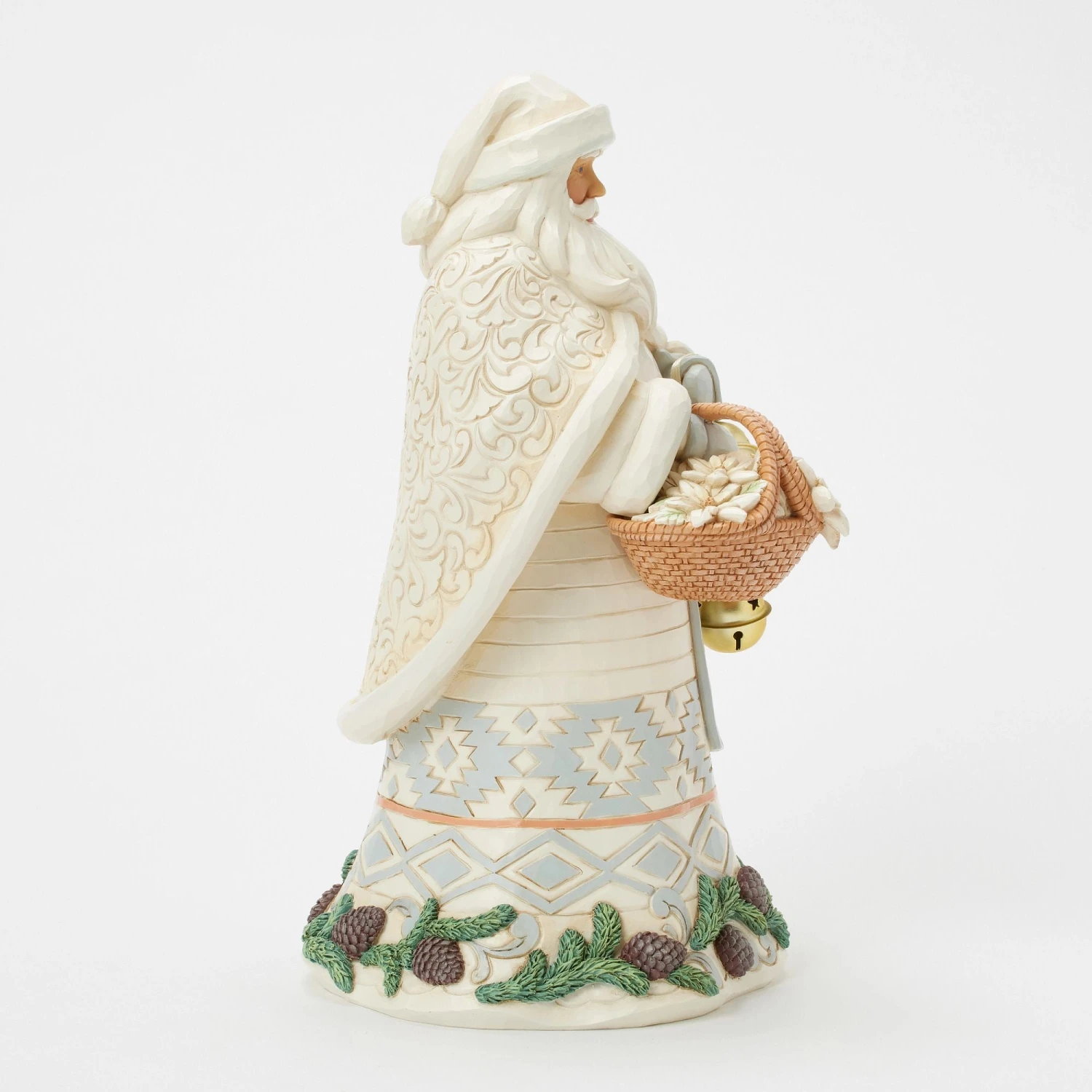 Enesco Gift Wdlnd Santa Bkt And Bells Fig(Wdlnd Santa Bkt And Bells Fig) 5 Enesco Gift Wdlnd Santa Bkt And Bells Fig(Wdlnd Santa Bkt And Bells Fig) - Image 5