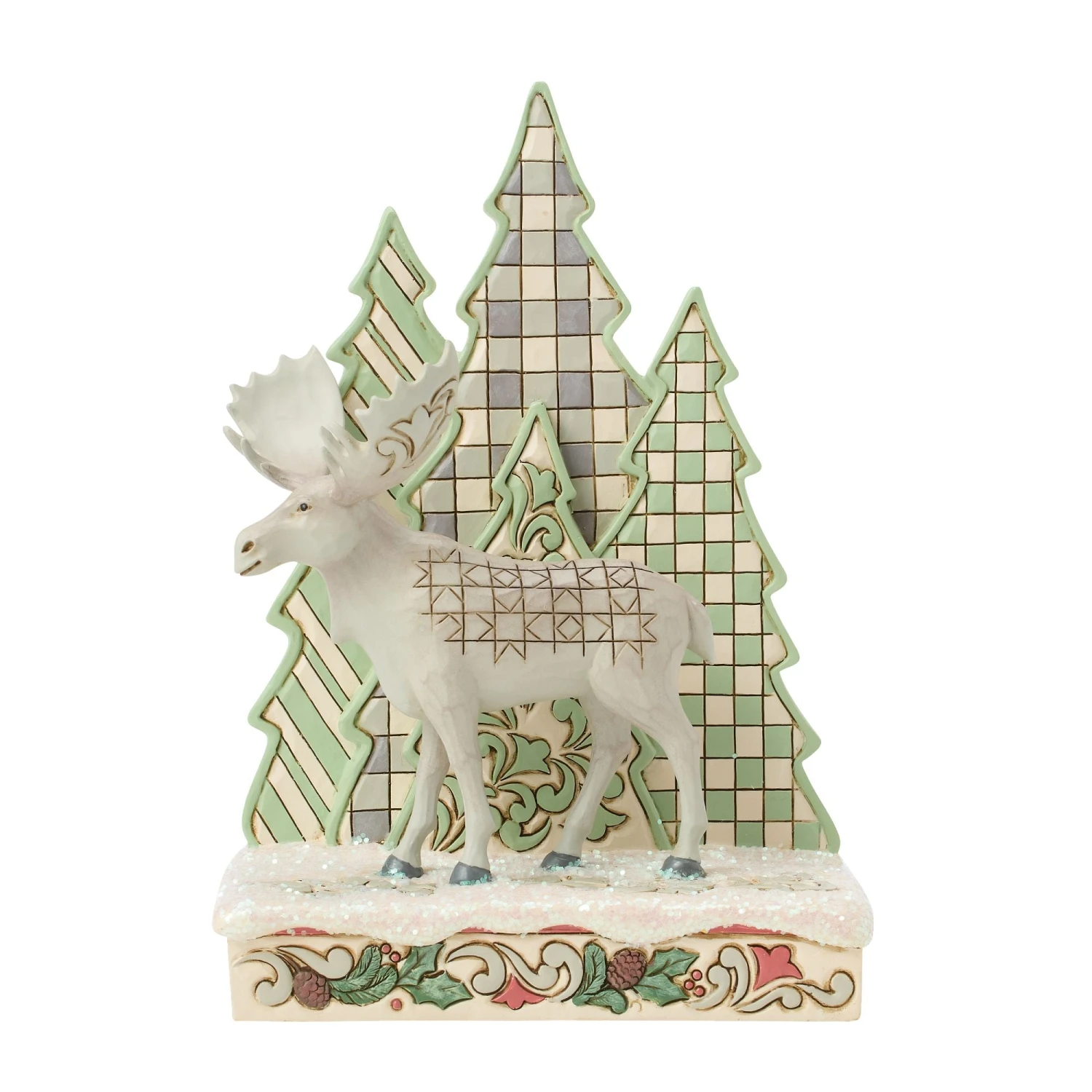 Enesco Gift Wdlnd Moose With Layered Tree(Wdlnd Moose With Layered Tree) 1 Enesco Gift Wdlnd Moose With Layered Tree(Wdlnd Moose With Layered Tree)