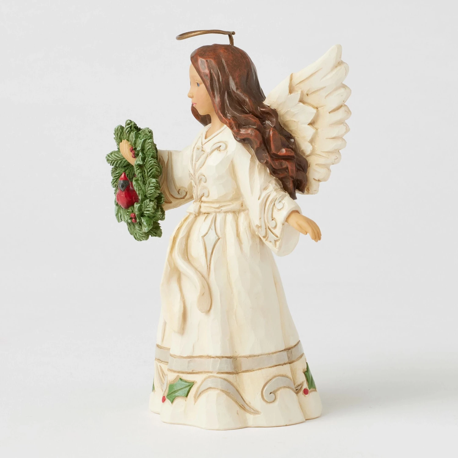 Enesco Gift Wdlnd Angel With Cardinal Fig(Wdlnd Angel With Cardinal Fig) 2 Enesco Gift Wdlnd Angel With Cardinal Fig(Wdlnd Angel With Cardinal Fig) - Image 2