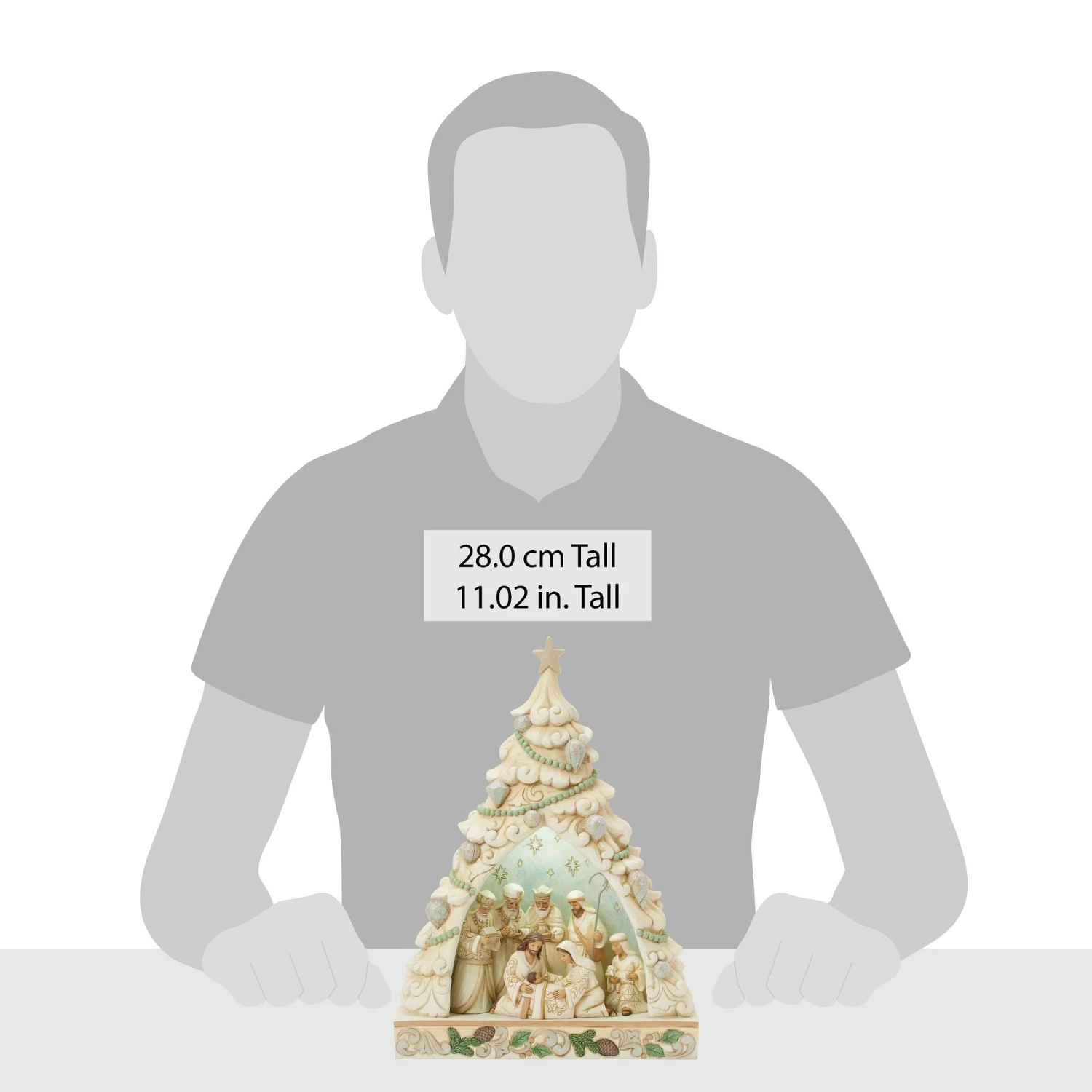 Enesco Gift Wdlnd Tree Nativity Diorama(Wdlnd Tree Nativity Diorama) 5 Enesco Gift Wdlnd Tree Nativity Diorama(Wdlnd Tree Nativity Diorama) - Image 5