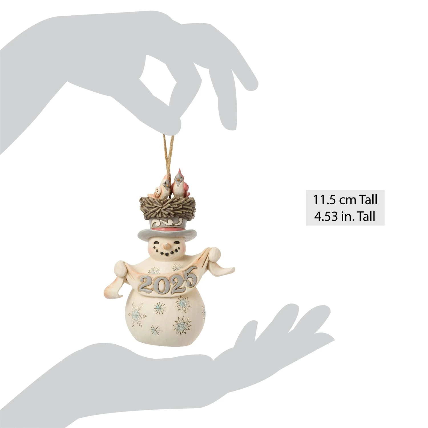 Enesco Gift Wdlnd Dated 2025 Snowman Orn(Wdlnd Dated 2025 Snowman Orn) 4 Enesco Gift Wdlnd Dated 2025 Snowman Orn(Wdlnd Dated 2025 Snowman Orn) - Image 4