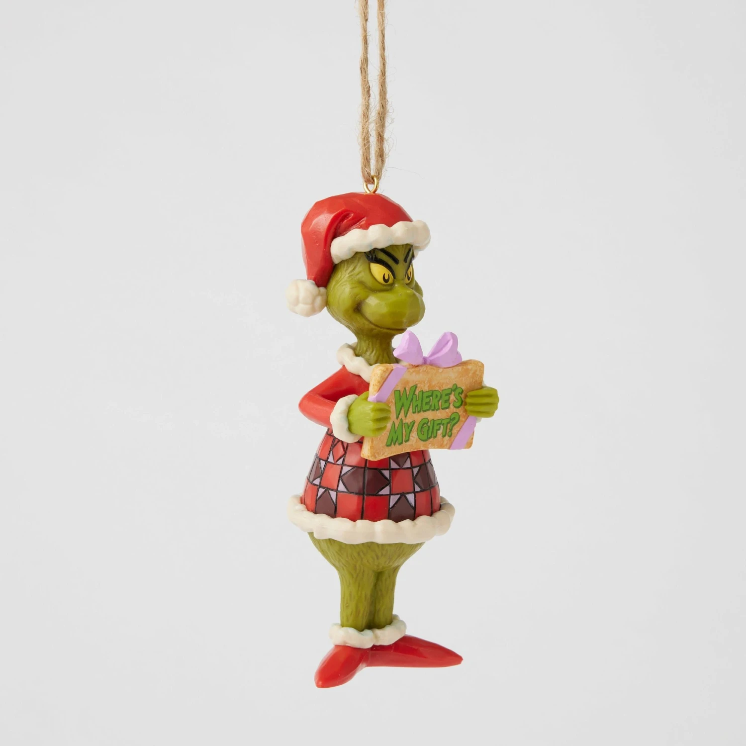 Enesco Gift Grinch Message Ornament(Grinch Message Ornament) 2 Enesco Gift Grinch Message Ornament(Grinch Message Ornament) - Image 2