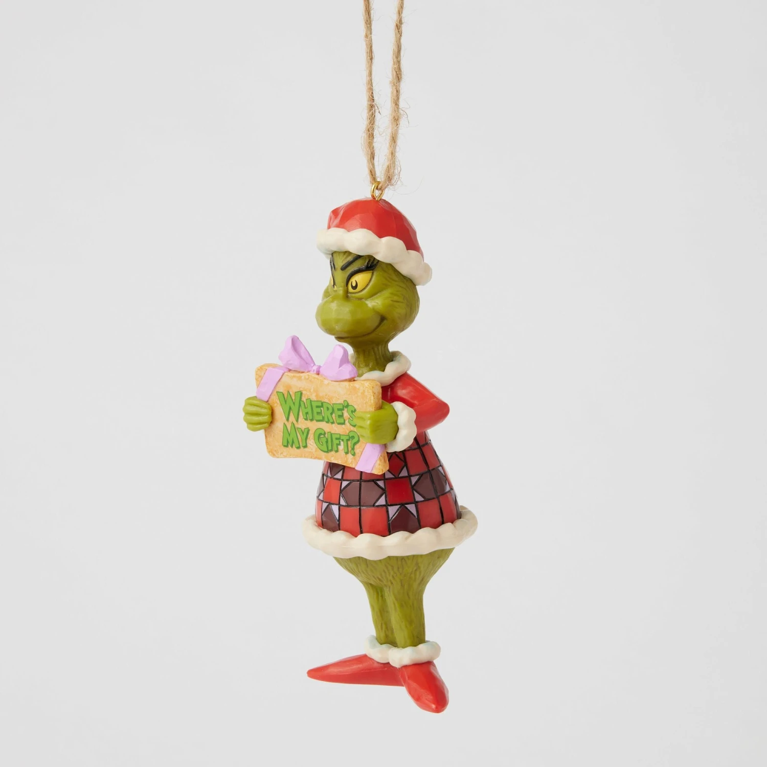 Enesco Gift Grinch Message Ornament(Grinch Message Ornament) 3 Enesco Gift Grinch Message Ornament(Grinch Message Ornament) - Image 3