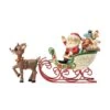 Enesco Gift Rudolph Pulling Santa In Sled(Rudolph Pulling Santa In Sled)