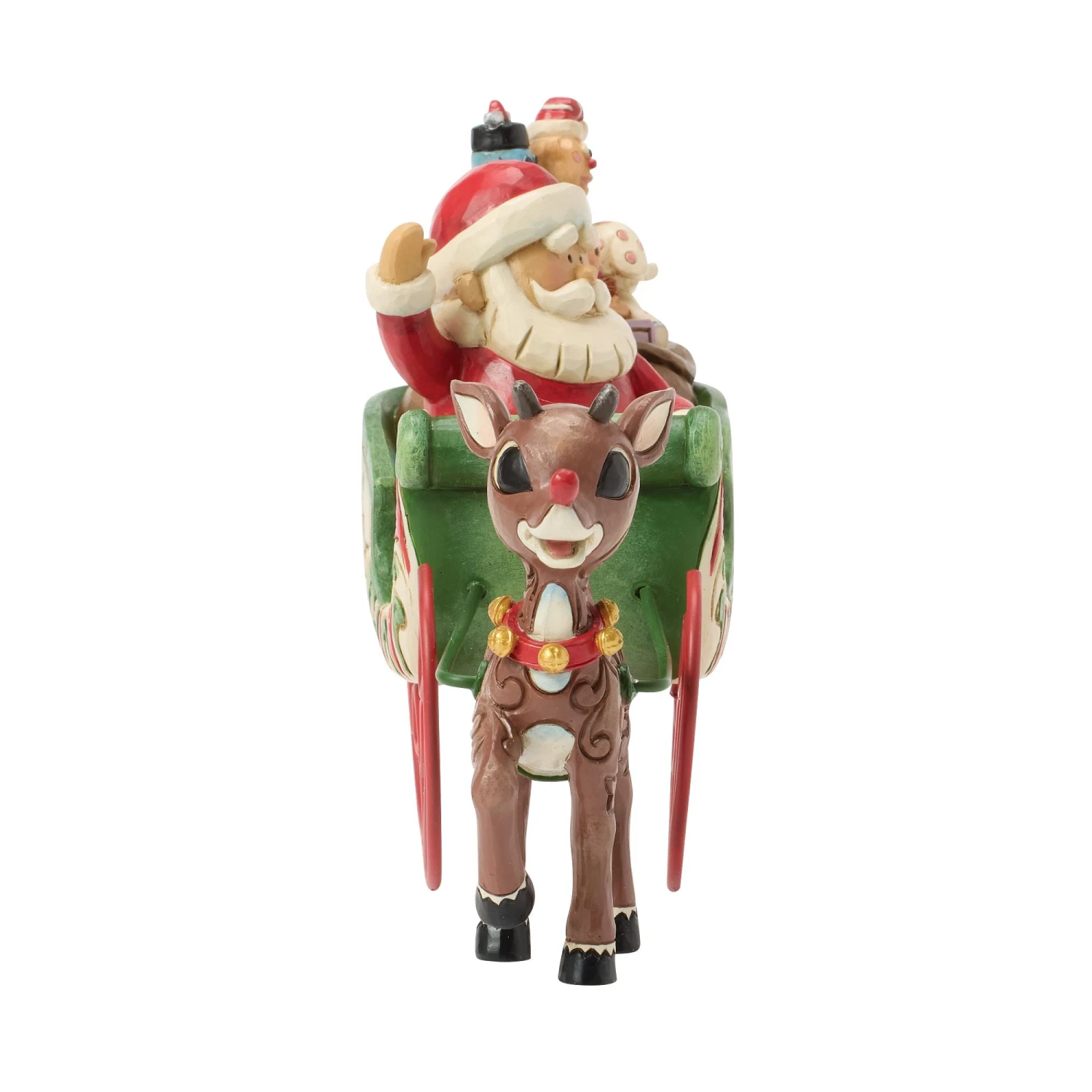 Enesco Gift Rudolph Pulling Santa In Sled(Rudolph Pulling Santa In Sled) 5 Enesco Gift Rudolph Pulling Santa In Sled(Rudolph Pulling Santa In Sled) - Image 5