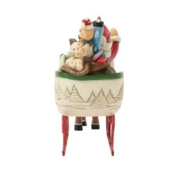 Enesco Gift Rudolph Pulling Santa In Sled(Rudolph Pulling Santa In Sled) 11 Enesco Gift Rudolph Pulling Santa In Sled(Rudolph Pulling Santa In Sled) -Enesco Gift 6017194 4