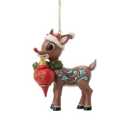 Enesco Gift Rudolph Dated 2025 Ornament(Rudolph Dated 2025 Ornament)