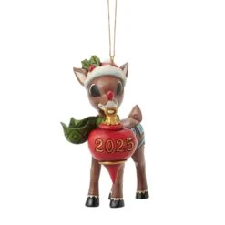 Enesco Gift Rudolph Dated 2025 Ornament(Rudolph Dated 2025 Ornament) -Enesco Gift 6017195 2