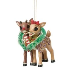 Enesco Gift Rudolph & Clarice Heart H/O(Rudolph Clarice Heart H O) 9 Enesco Gift Rudolph & Clarice Heart H/O(Rudolph Clarice Heart H O) -Enesco Gift 6017197 2
