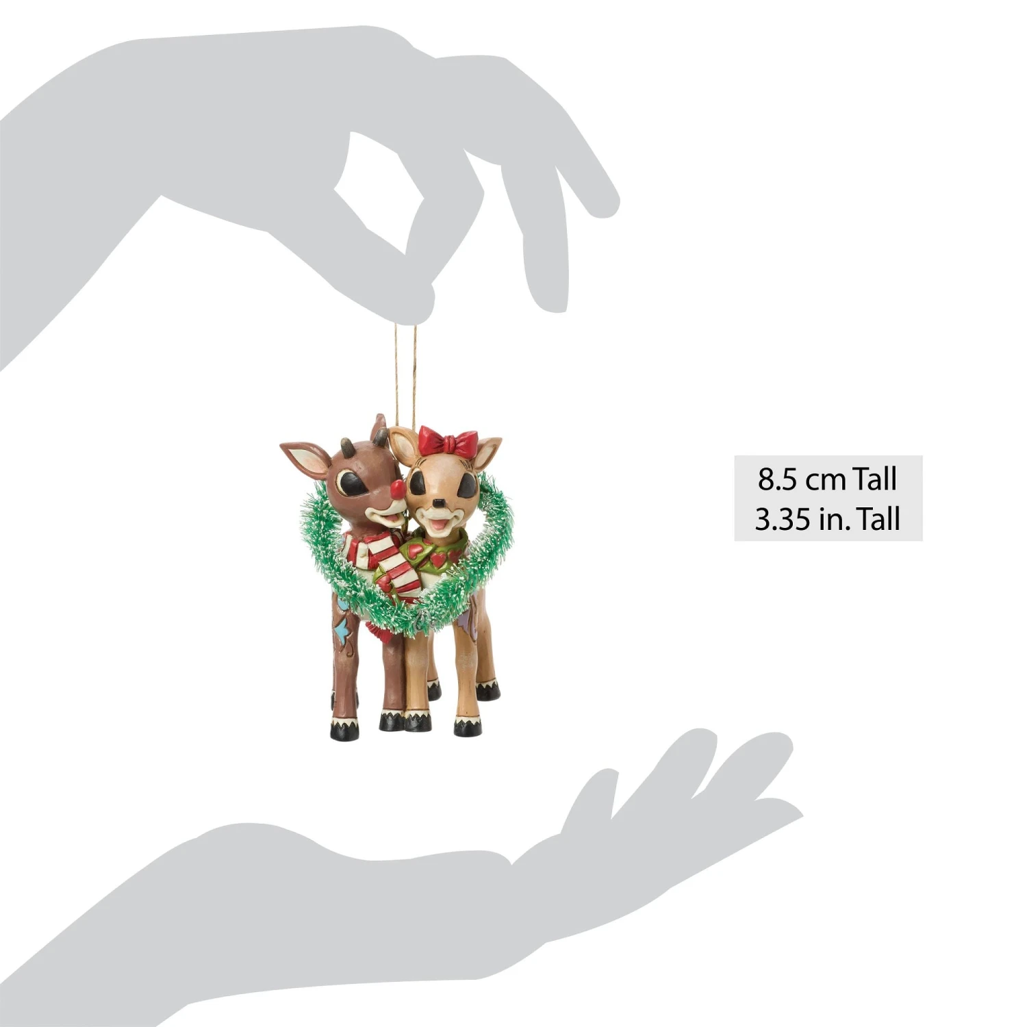 Enesco Gift Rudolph & Clarice Heart H/O(Rudolph Clarice Heart H O) 4 Enesco Gift Rudolph & Clarice Heart H/O(Rudolph Clarice Heart H O) - Image 4