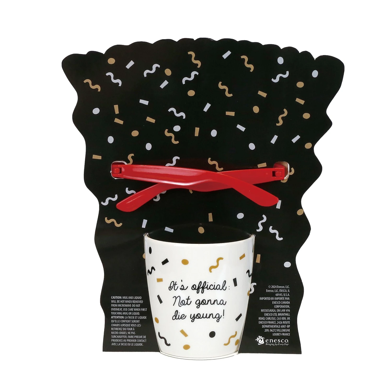 Enesco Gift Over The Hill Mug With Glasses(Over The Hill Mug With Glasses) 4 Enesco Gift Over The Hill Mug With Glasses(Over The Hill Mug With Glasses) - Image 4