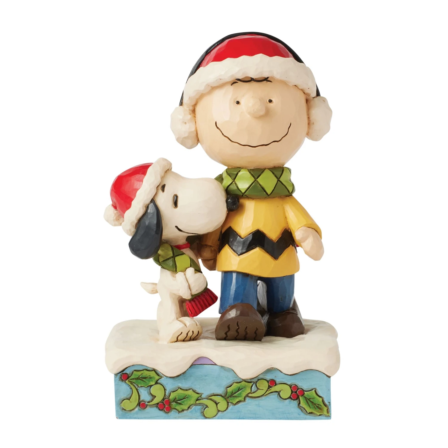 Enesco Gift Charlie & Snoopy Wearing Scarf(Charlie Snoopy Wearing Scarf) 1 Enesco Gift Charlie & Snoopy Wearing Scarf(Charlie Snoopy Wearing Scarf)