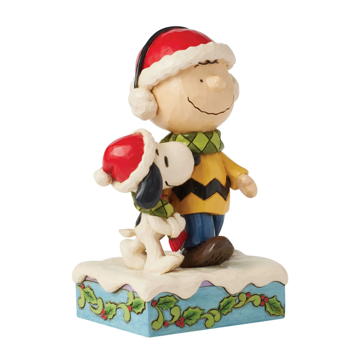 Enesco Gift Charlie & Snoopy Wearing Scarf(Charlie Snoopy Wearing Scarf) 2 Enesco Gift Charlie & Snoopy Wearing Scarf(Charlie Snoopy Wearing Scarf) - Image 2