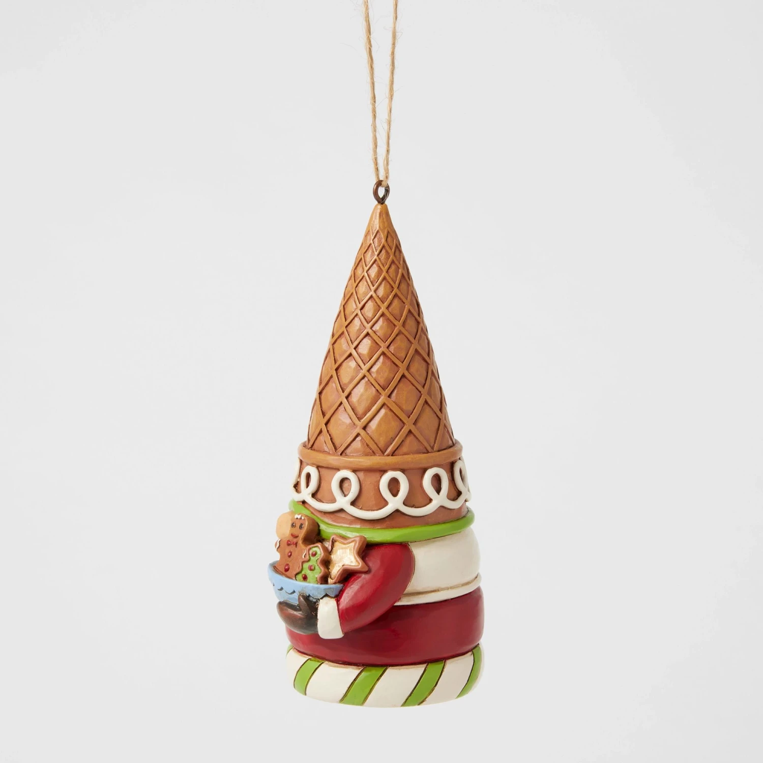Enesco Gift Gingerbread Gnome Ornament(Gingerbread Gnome Ornament) 2 Enesco Gift Gingerbread Gnome Ornament(Gingerbread Gnome Ornament) - Image 2