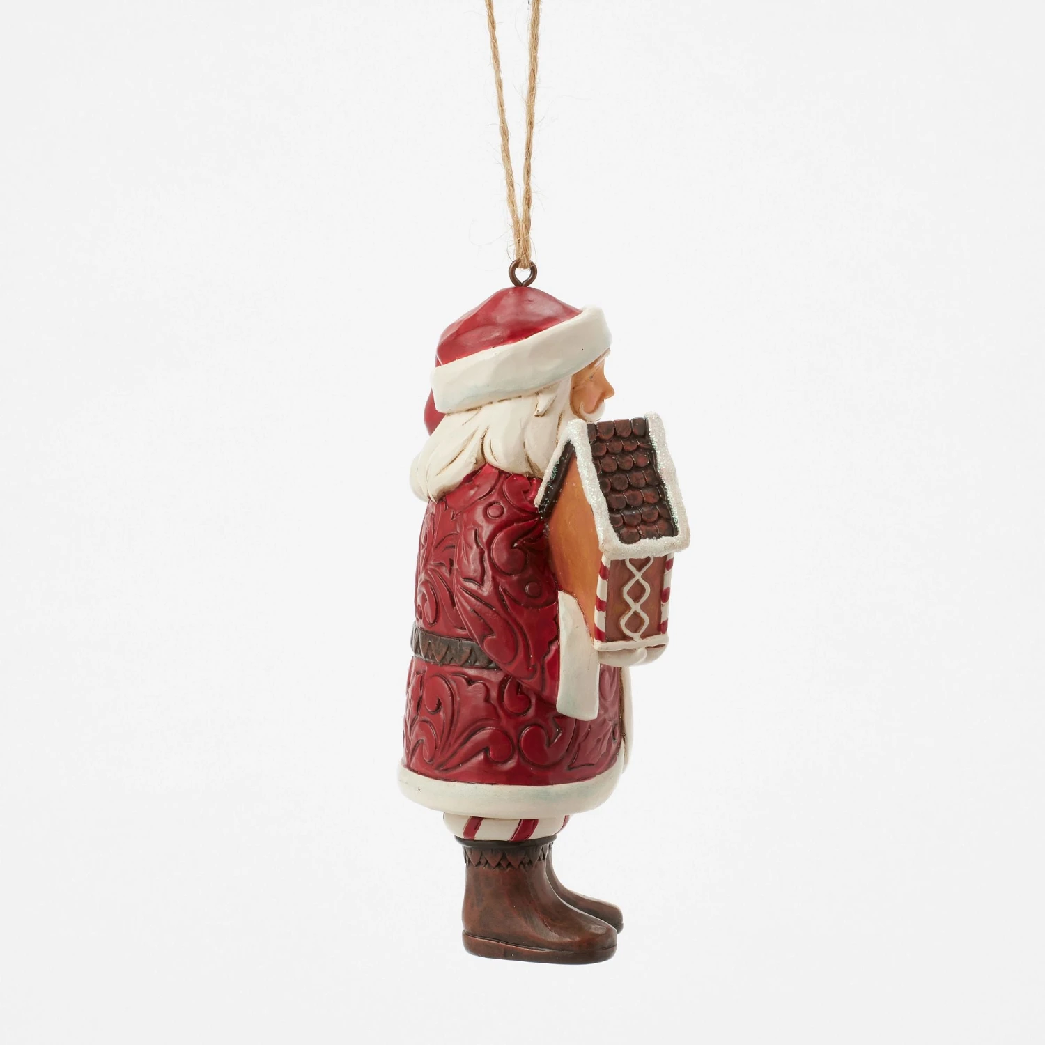 Enesco Gift Gingerbread Santa Ornament(Gingerbread Santa Ornament) 5 Enesco Gift Gingerbread Santa Ornament(Gingerbread Santa Ornament) - Image 5