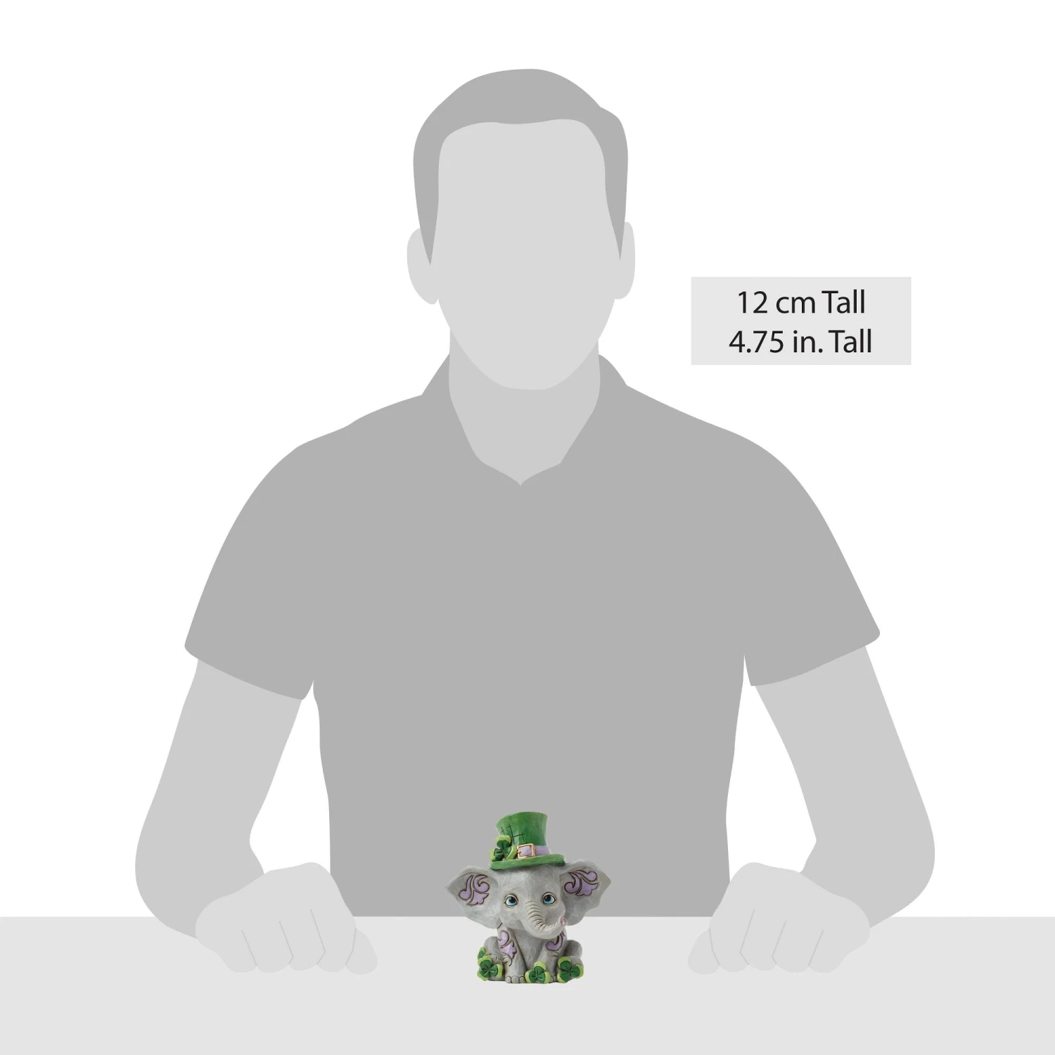 Enesco Gift Elephant With Clover Figurine(Elephant With Clover Figurine) 4 Enesco Gift Elephant With Clover Figurine(Elephant With Clover Figurine) - Image 4