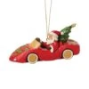 Enesco Gift Santa In Sports Car Ornament(Santa In Sports Car Ornament)