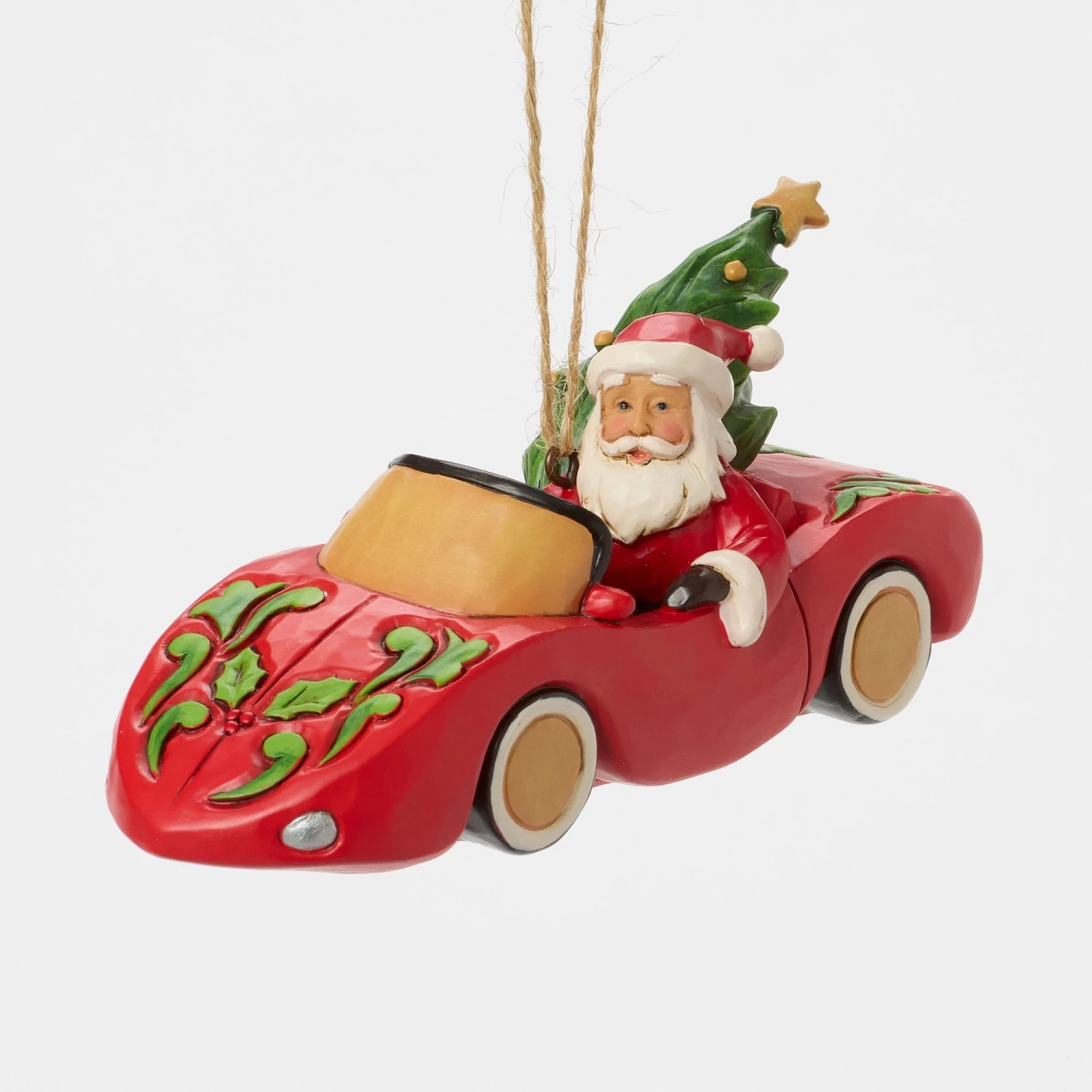 Enesco Gift Santa In Sports Car Ornament(Santa In Sports Car Ornament) 2 Enesco Gift Santa In Sports Car Ornament(Santa In Sports Car Ornament) - Image 2