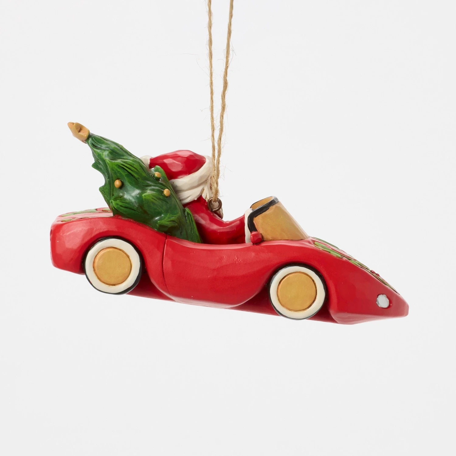 Enesco Gift Santa In Sports Car Ornament(Santa In Sports Car Ornament) 5 Enesco Gift Santa In Sports Car Ornament(Santa In Sports Car Ornament) - Image 5