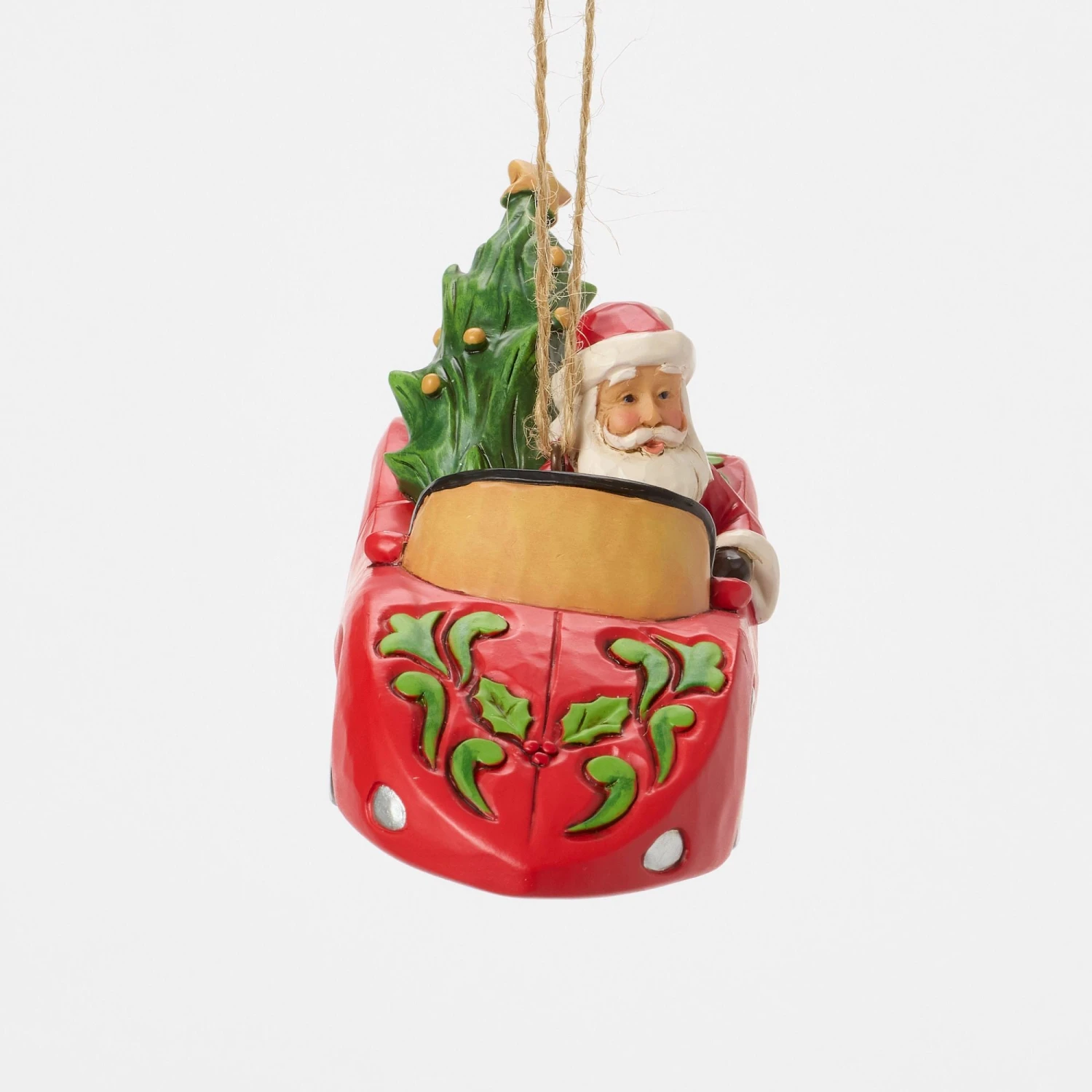 Enesco Gift Santa In Sports Car Ornament(Santa In Sports Car Ornament) 6 Enesco Gift Santa In Sports Car Ornament(Santa In Sports Car Ornament) - Image 6