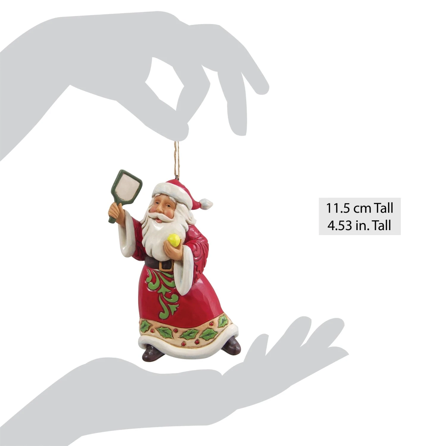 Enesco Gift Pickleball Santa Ornament(Pickleball Santa Ornament) 4 Enesco Gift Pickleball Santa Ornament(Pickleball Santa Ornament) - Image 4