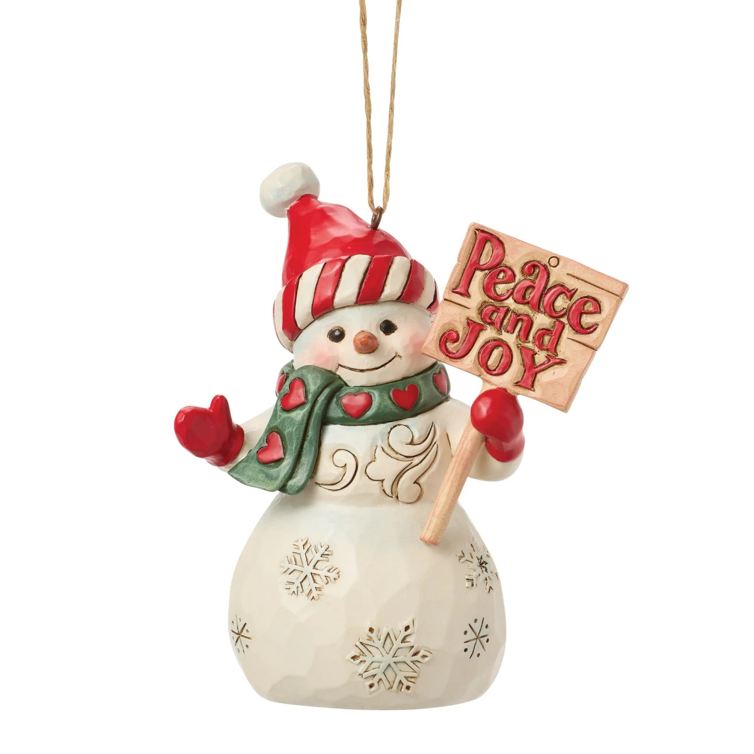 Enesco Gift Snowman Peace & Joy Sign Orn(Snowman Peace Joy Sign Orn) 1 Enesco Gift Snowman Peace & Joy Sign Orn(Snowman Peace Joy Sign Orn)