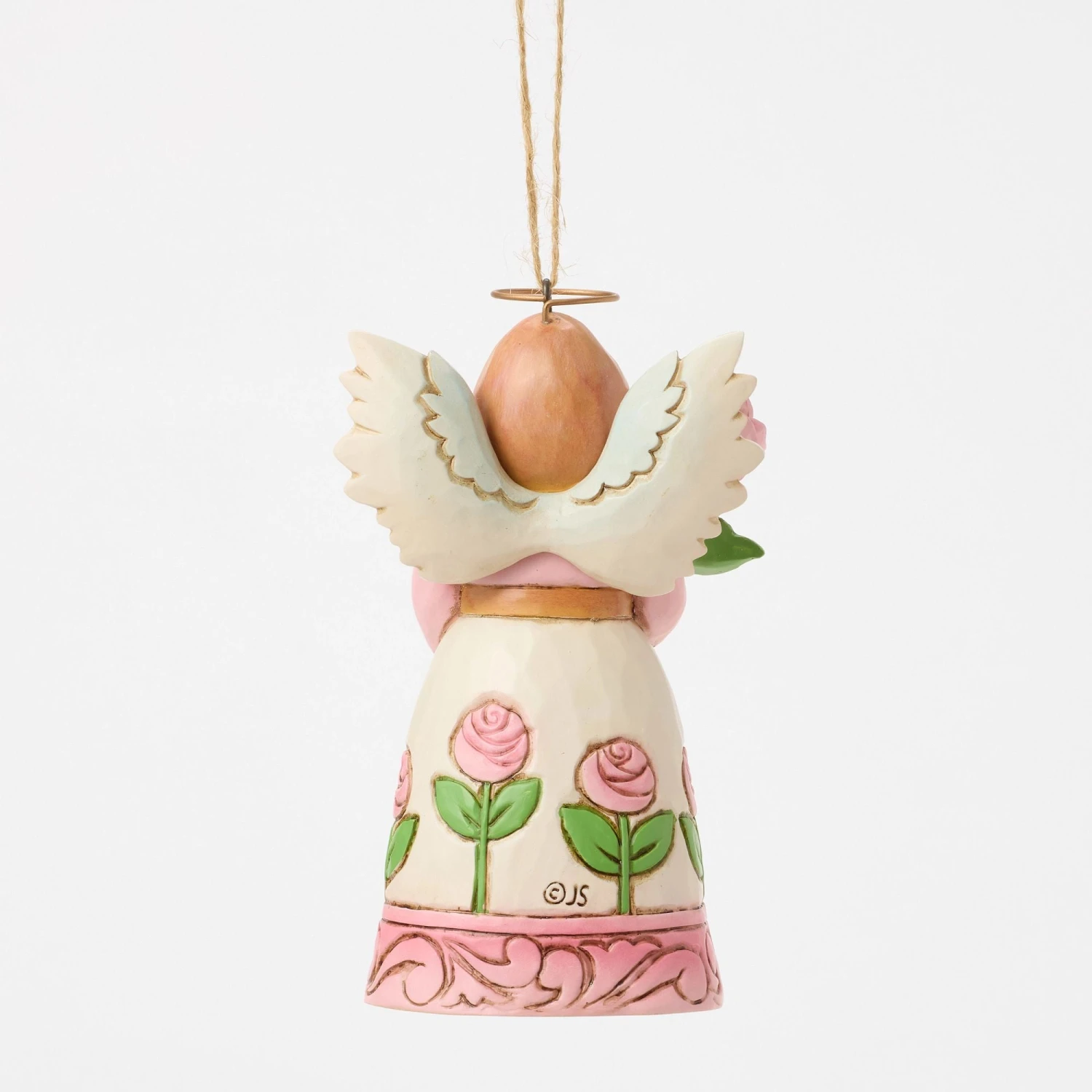 Enesco Gift Angel With Roses Ornament(Angel With Roses Ornament) 3 Enesco Gift Angel With Roses Ornament(Angel With Roses Ornament) - Image 3