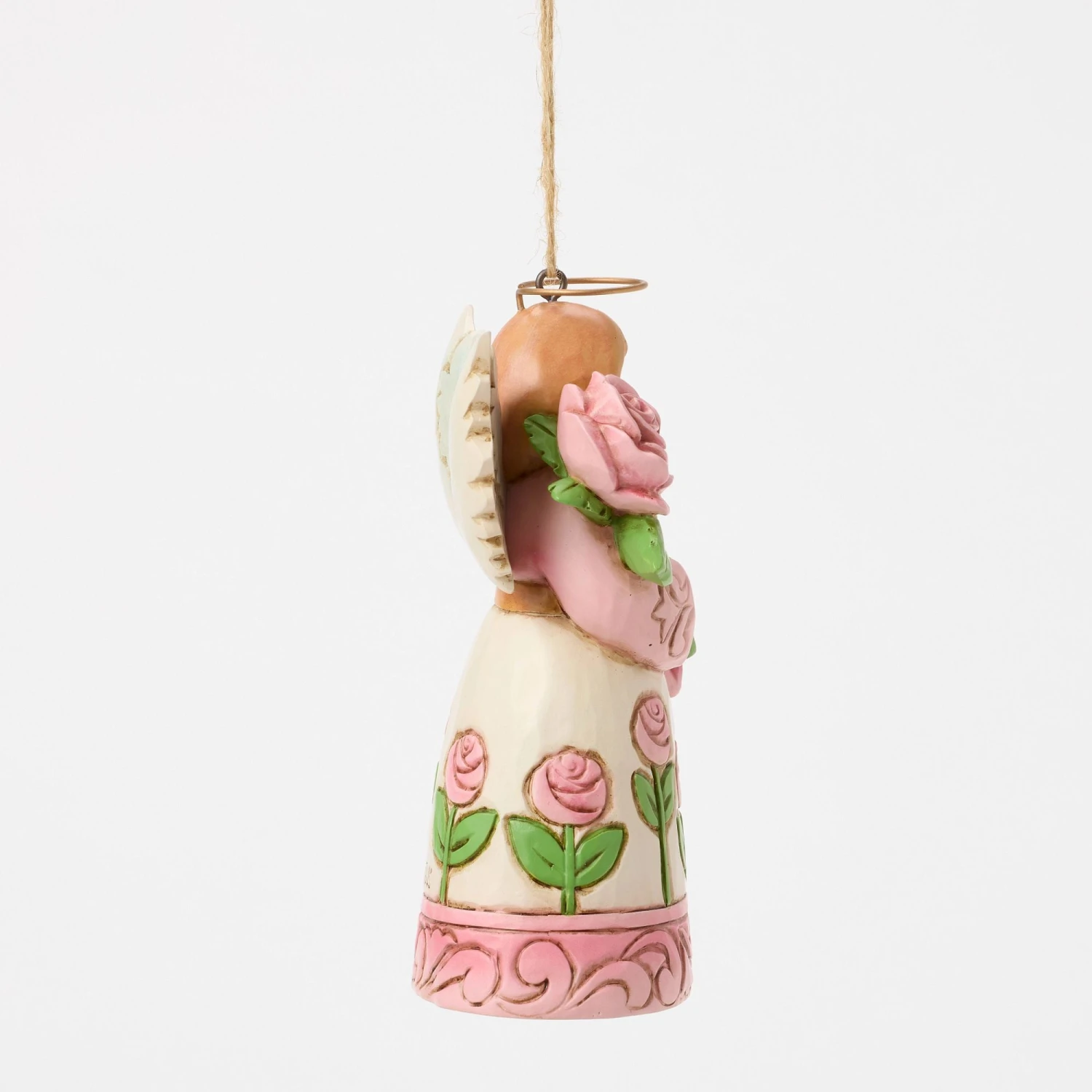 Enesco Gift Angel With Roses Ornament(Angel With Roses Ornament) 5 Enesco Gift Angel With Roses Ornament(Angel With Roses Ornament) - Image 5