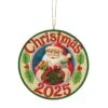 Enesco Gift Annual 2025 Santa Gifts Orn(Annual 2025 Santa Gifts Orn)