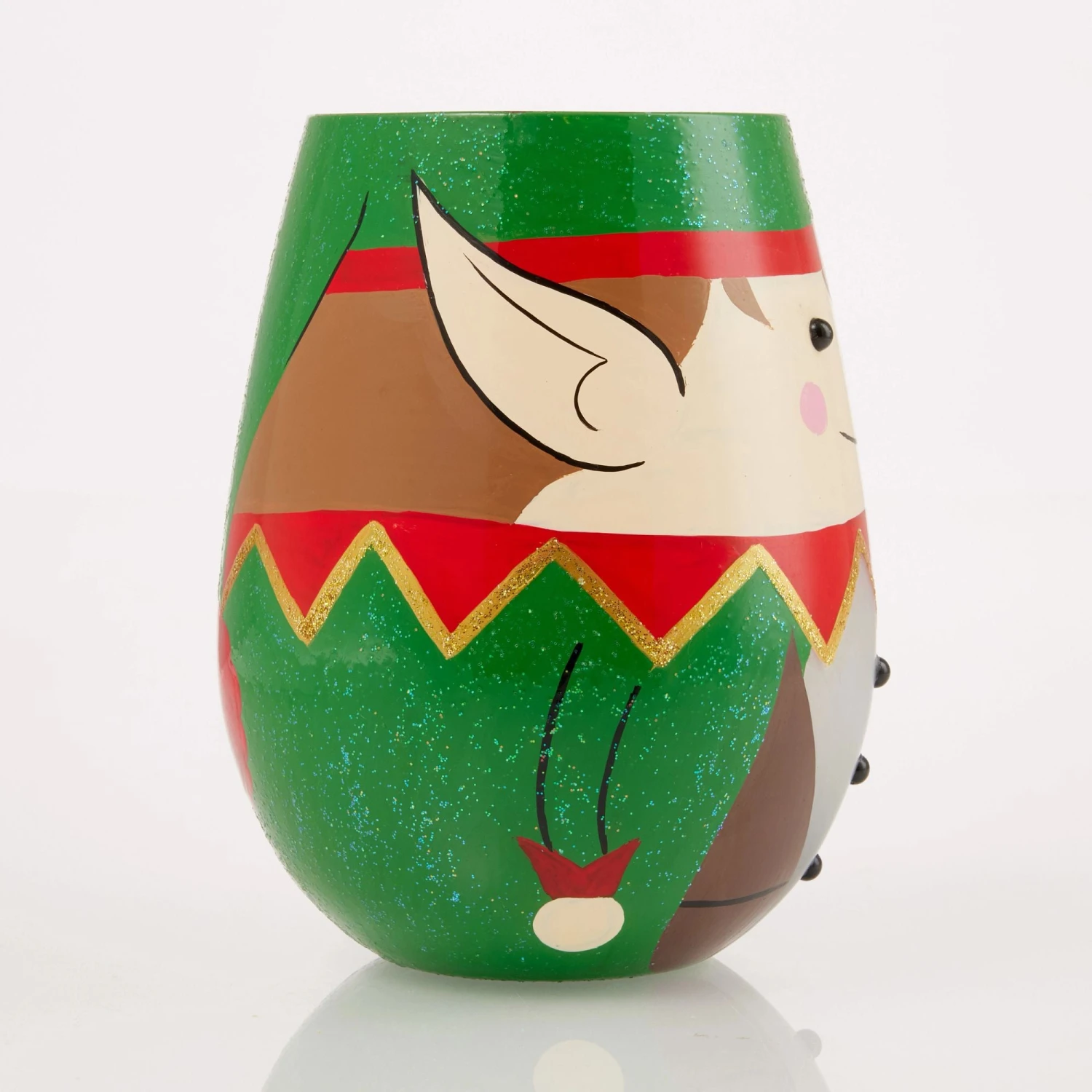 Enesco Gift Christmas Elf Stemless Wine(Christmas Elf Stemless Wine) 6 Enesco Gift Christmas Elf Stemless Wine(Christmas Elf Stemless Wine) - Image 6