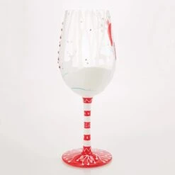 Enesco Gift Crimson And Snow Wine Glass(Crimson And Snow Wine Glass) 17 Enesco Gift Crimson And Snow Wine Glass(Crimson And Snow Wine Glass) -Enesco Gift 6017412 03