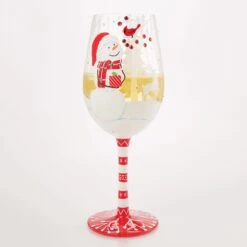 Enesco Gift Crimson And Snow Wine Glass(Crimson And Snow Wine Glass) 22 Enesco Gift Crimson And Snow Wine Glass(Crimson And Snow Wine Glass) -Enesco Gift 6017412 2