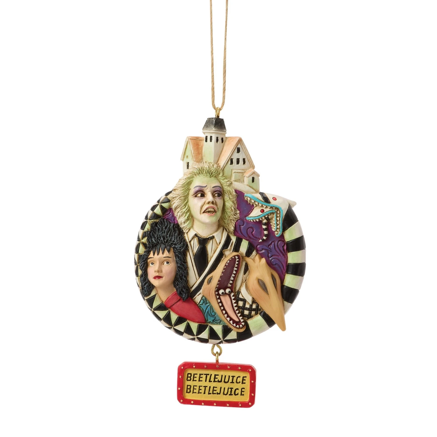 Enesco Gift Beetlejuice Group Ornament(Beetlejuice Group Ornament) 1 Enesco Gift Beetlejuice Group Ornament(Beetlejuice Group Ornament)