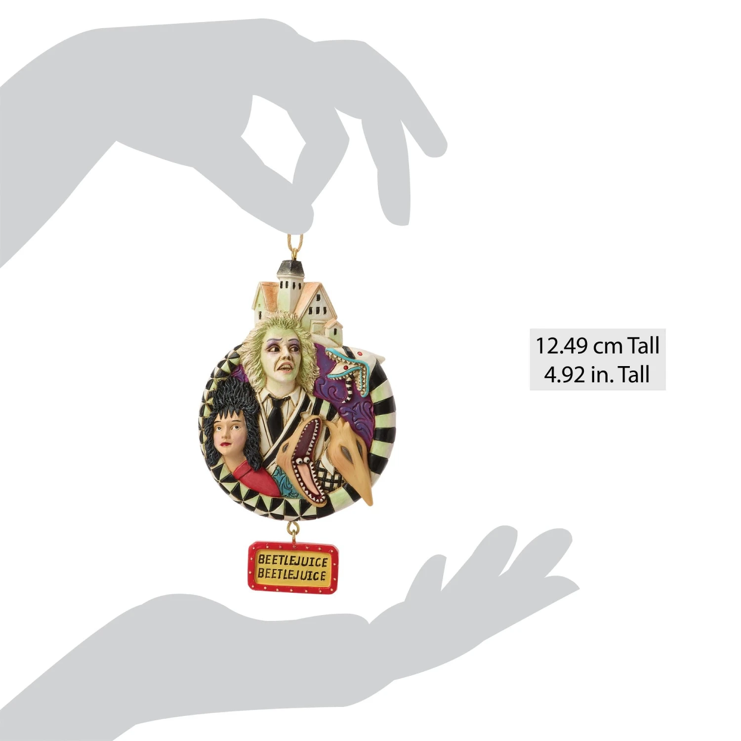 Enesco Gift Beetlejuice Group Ornament(Beetlejuice Group Ornament) 4 Enesco Gift Beetlejuice Group Ornament(Beetlejuice Group Ornament) - Image 4