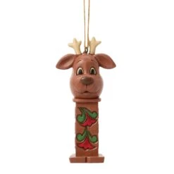 Enesco Gift Reindeer PEZ Dispenser Orn(Reindeer Pez Dispenser Orn)