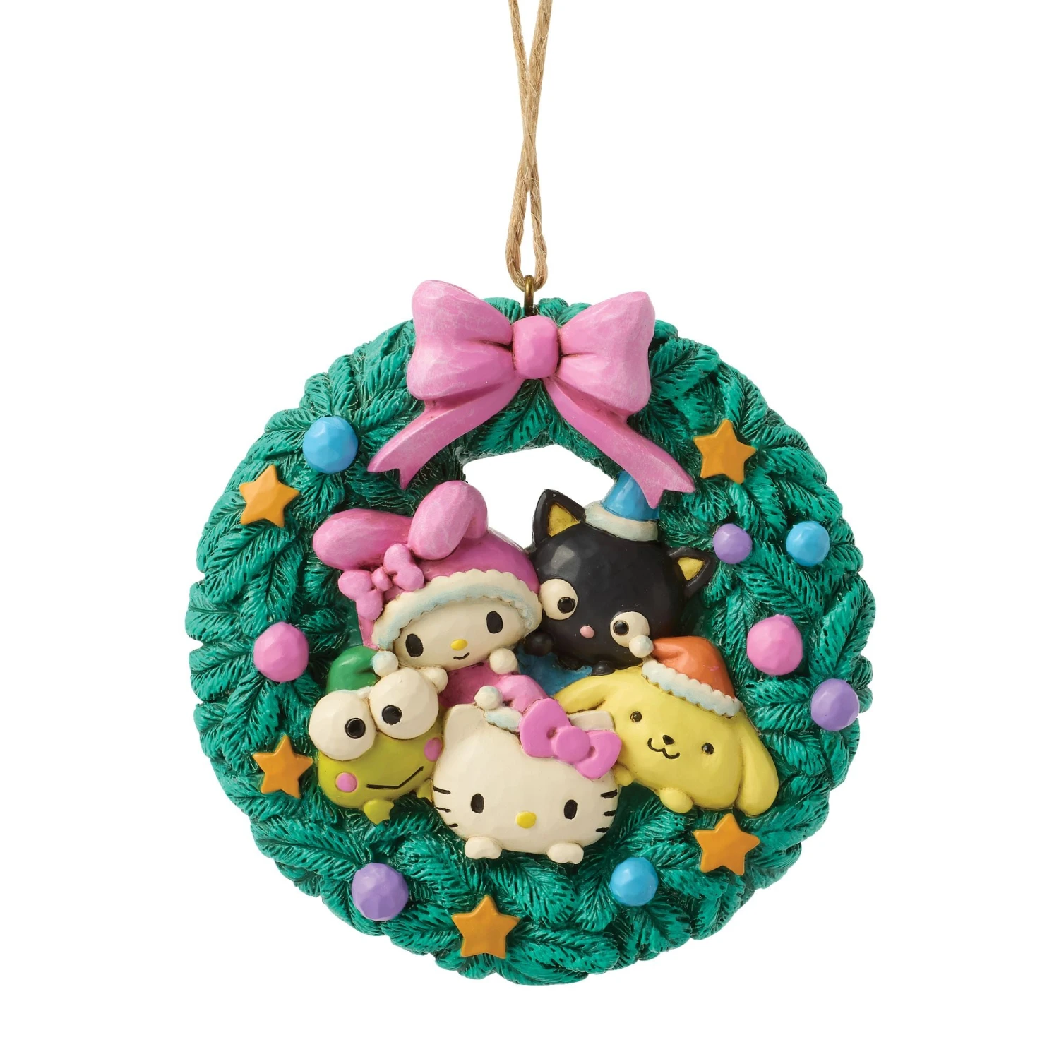 Enesco Gift Hello Kitty & Friends Wreath(Hello Kitty Friends Wreath) 1 Enesco Gift Hello Kitty & Friends Wreath(Hello Kitty Friends Wreath)