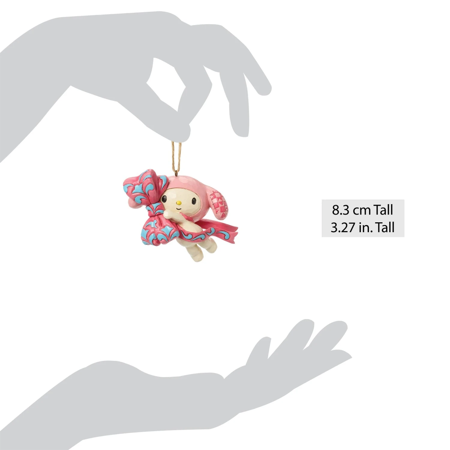 Enesco Gift My Melody Pink Bow Orn(My Melody Pink Bow Orn) 4 Enesco Gift My Melody Pink Bow Orn(My Melody Pink Bow Orn) - Image 4